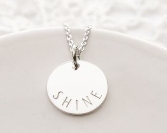 Sterling Silver Shine Necklace