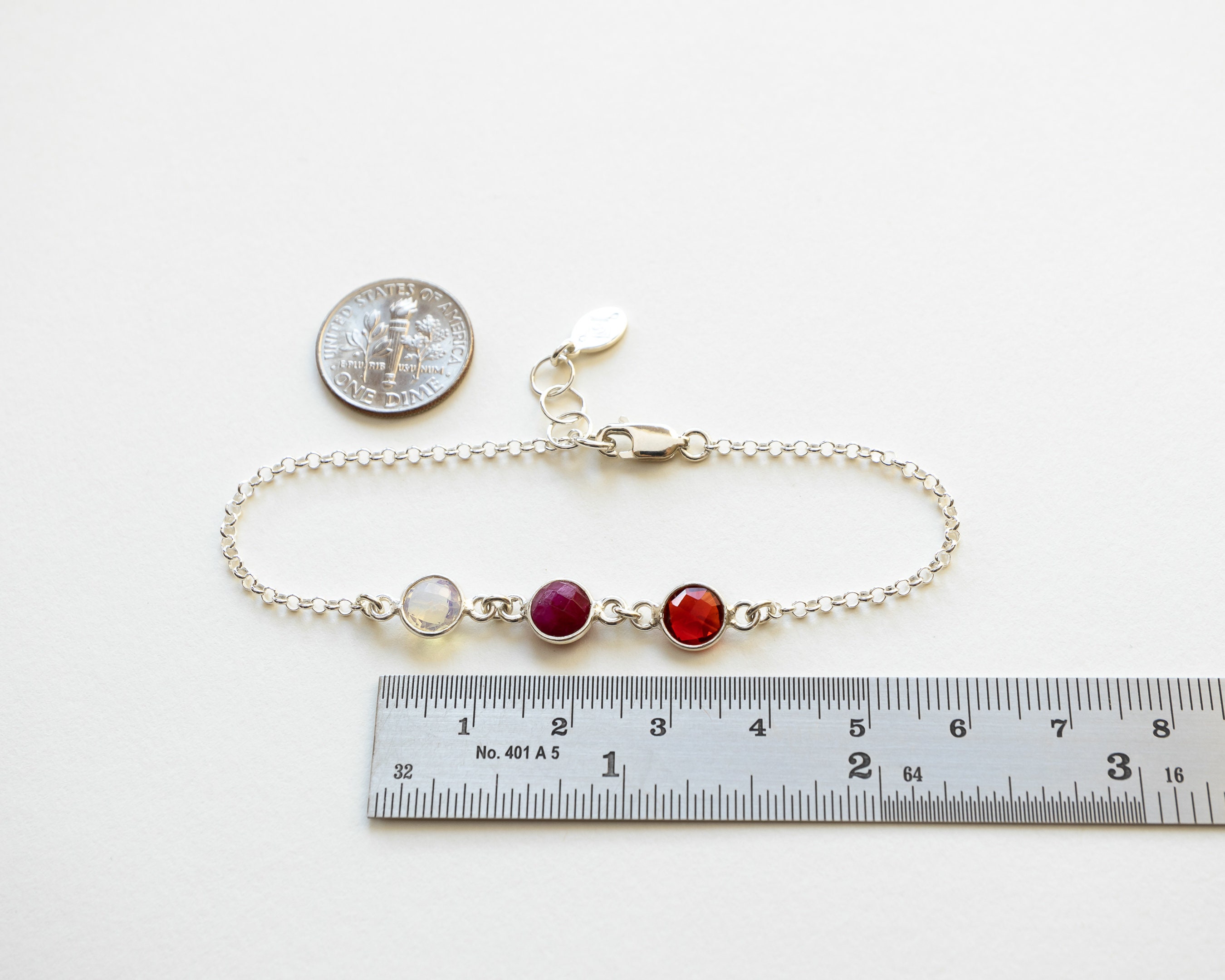 Children's birthstone bracelet store for mom