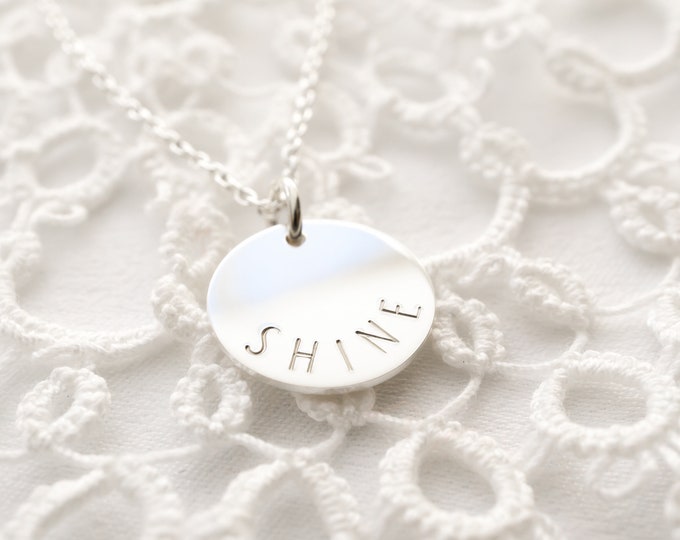 Sterling Silver Shine Necklace