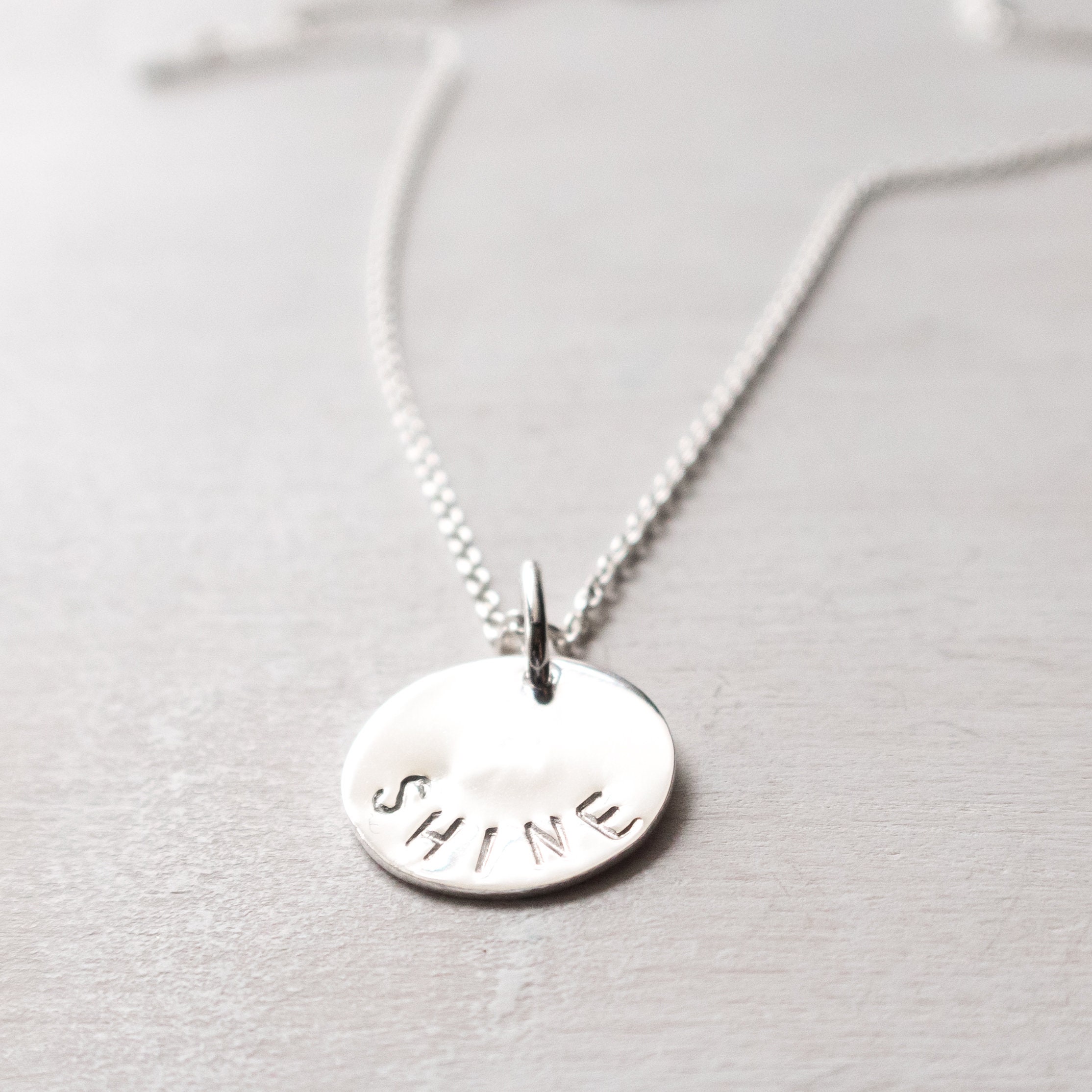 Sterling Silver Shine Necklace 