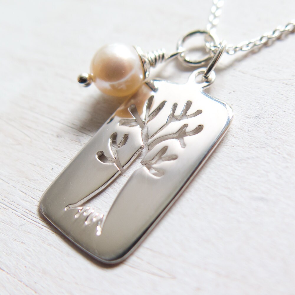 mother of the groom family tree necklace