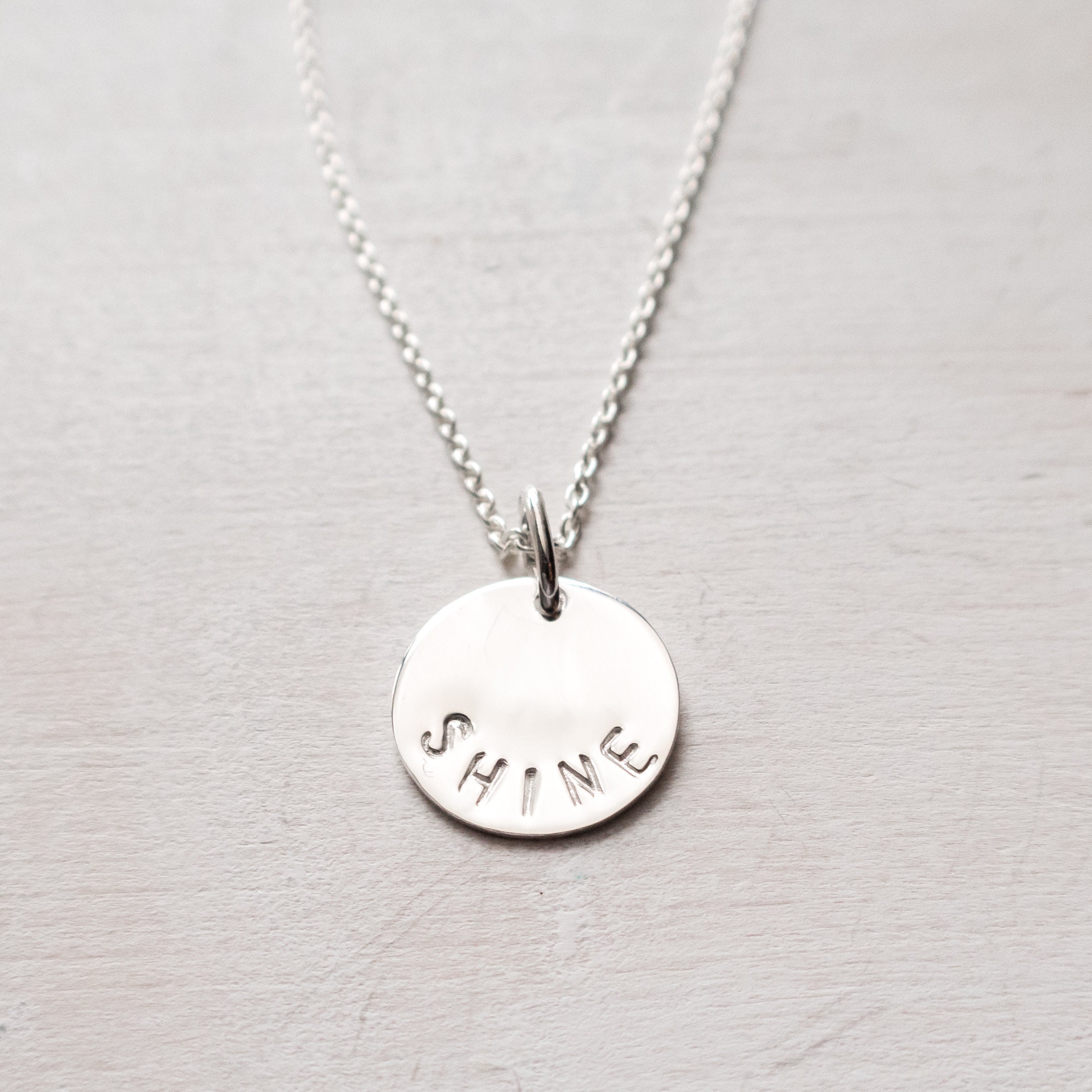 Sterling Silver Shine Necklace 