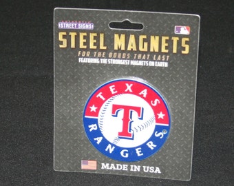 MLB Texas Rangers Steel Magnet