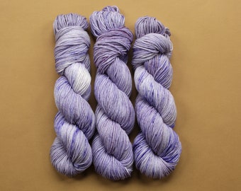 Lavender Hand Dyed Yarn | Superwash Merino DK Weight