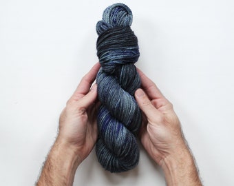 Hand Dyed Yarn | 3-ply Aran weight | Superwash Merino Wool | Variegated Indie Dyed Yarn