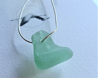 SS11* "Sea Love" - seaglass silver Necklace