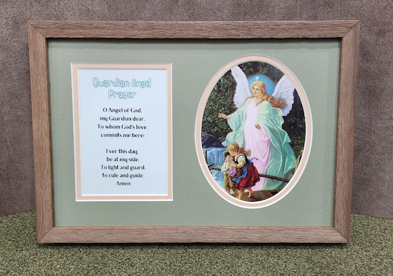 Guardian Angel framed picture