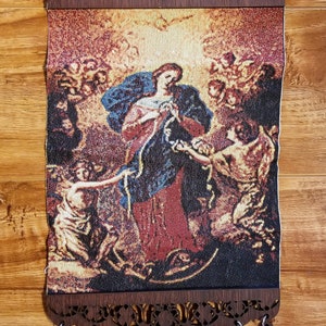 Mary un doer ou un tier of nós tapeçaria tapeçaria