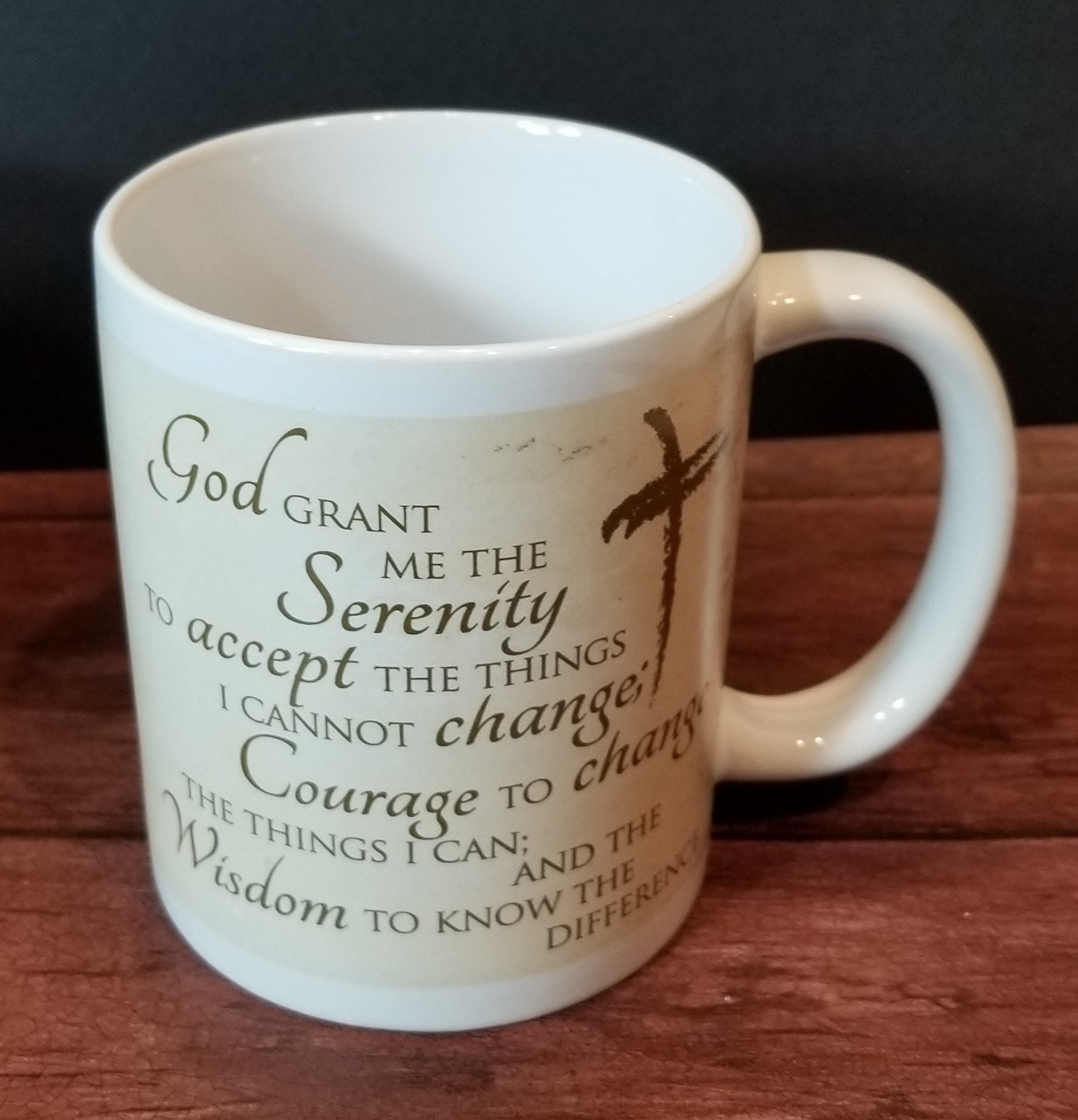 serenity prayer framed calligraphy picture full version includes free