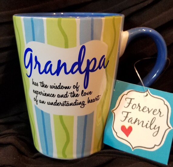 Grandpa mug bistro-style ceramic coffee mug