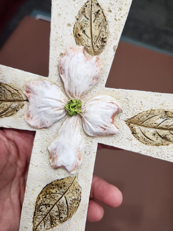 Legend of the Dogwood tree wall cross and poem
