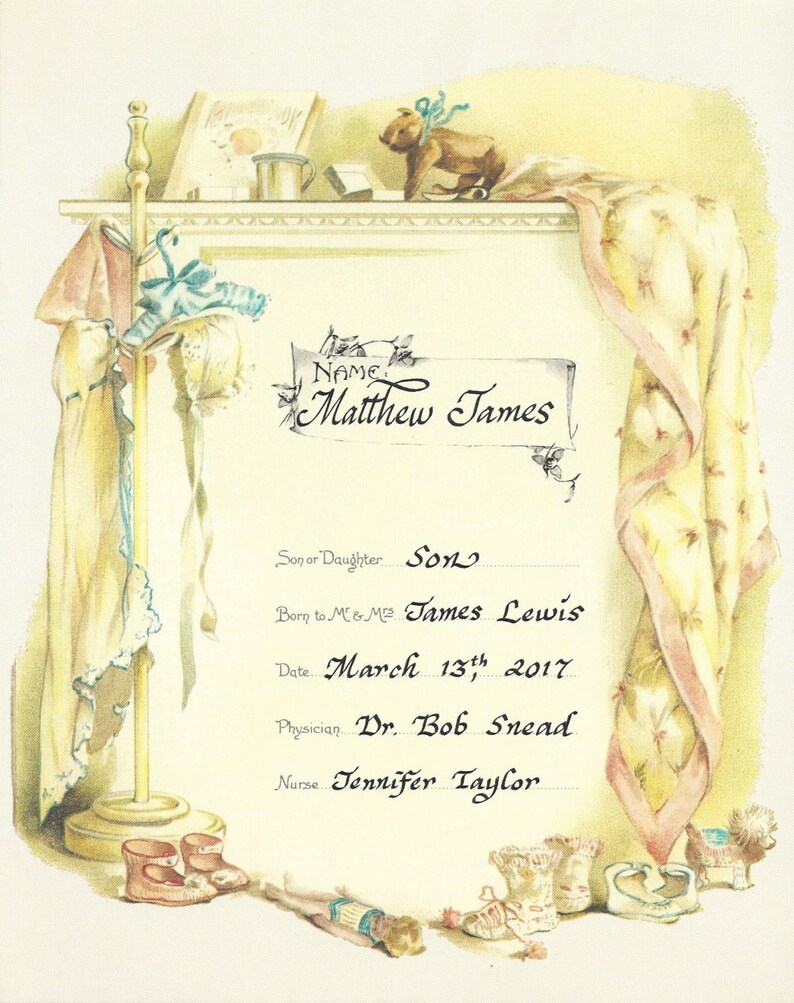 Victorian Birth Certificate Application Form Fill Out And