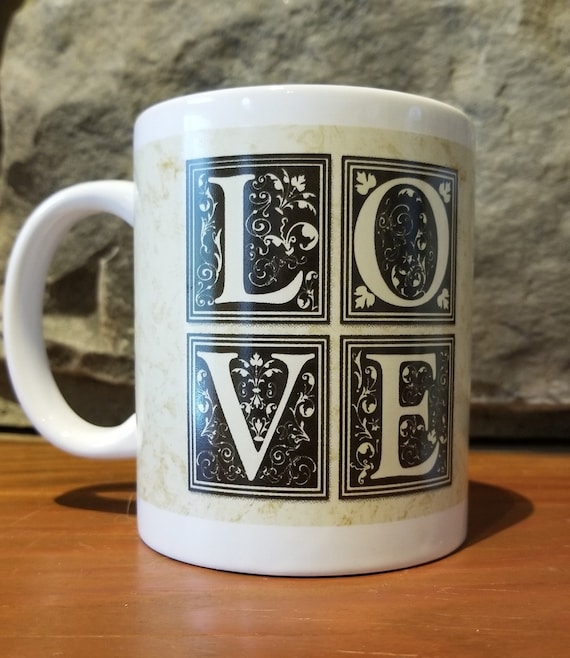 Love is patient and kind coffee and tea ceramic mug