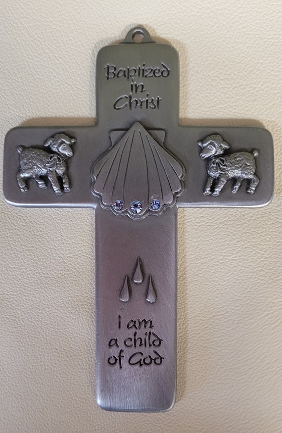 Baptism Cross for Boy