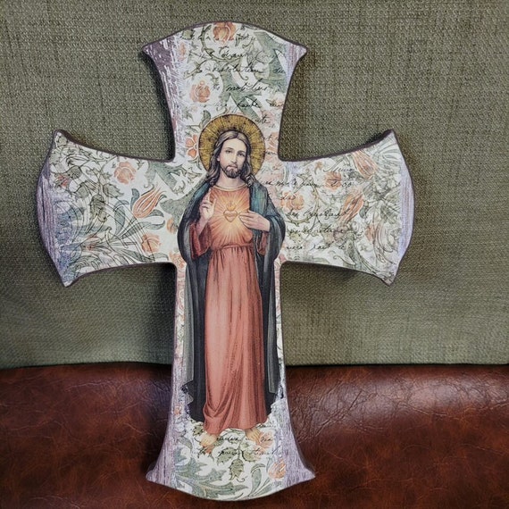 Sacred Heart of Jesus Wall Cross