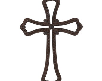 Cast Iron Wall Cross