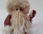 Primitive Santa, Santa doll, primitive Santa doll, Santa Claus, Primitive Santa Claus, vintage Santa, Christmas decor, Christmas decoration