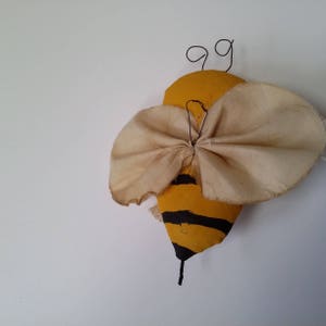 bowl fillers, bee decor, bee decorations, primitive bee bowl fillers, bee tucks, bee bowl fillers, bee ornament Bild 4