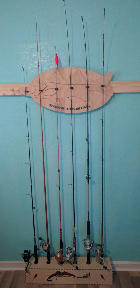 Redfish Snook Fishing Rod Rack, 6-pole Birch Plywood Holder - Etsy Redfish Snook Fishing Rod Rack, 6-pole Birch Plywood Holder - Etsy