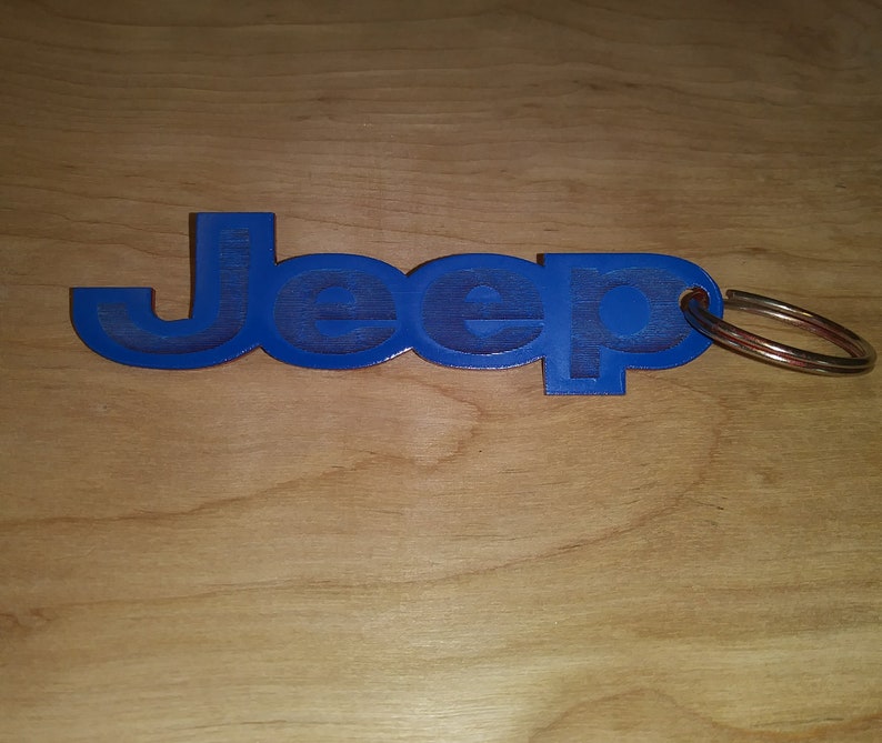 Jeep Key Chain Custom Jeep Key Chain Jeep Jeep Gift Etsy