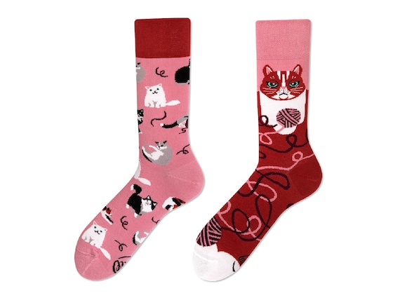 Katzen Socken Lustige Socken Herren Socken Bunte Socken Etsy