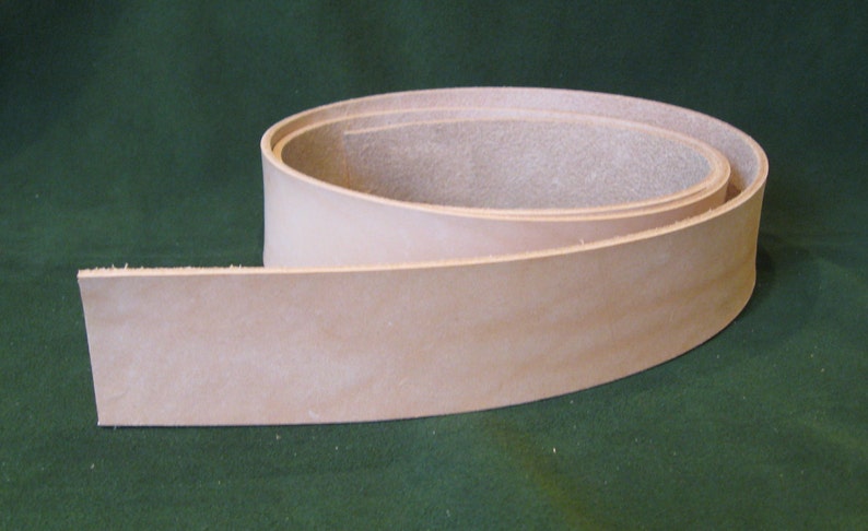 1.75 8-9 oz NATURAL Cowhide Veg Tan Tooling Leather Belt Strap for Rifle Slings Razor Strops Horse Tack Purses Belt Blank Vegetable Tanned