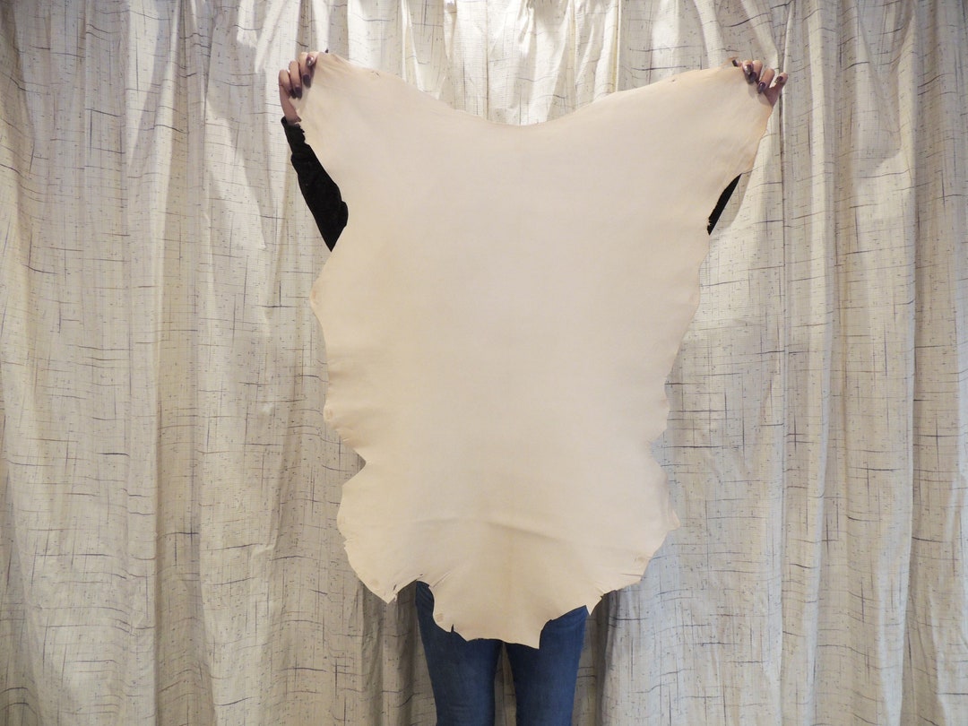 Veg Tan Goat Leather Hide for Book Binding Journals Pyrography Tooling ...