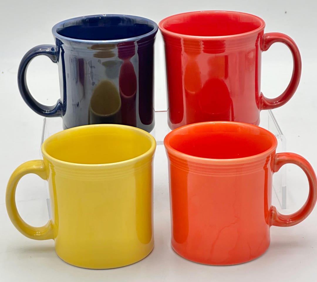 Fiesta Java D Handle Coffee Mug Cup 12 Oz HLC Homer Laughlin Fiestaware ...