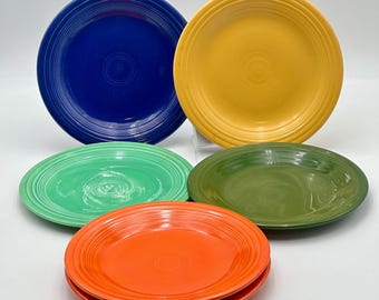 Vintage Fiestaware 9.5” or 10.25” Plates, Pre-1973 Colors - Etsy