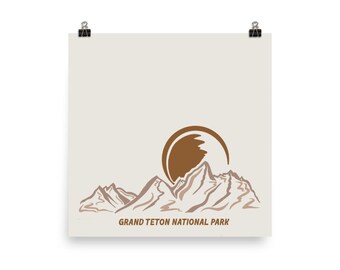 Grand Teton National Park Poster