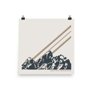Grand Teton Nationalpark Poster