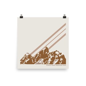 Grand Teton Nationalpark Poster