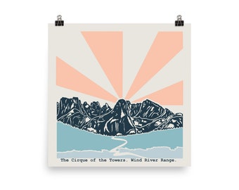 Wind River Range Poster