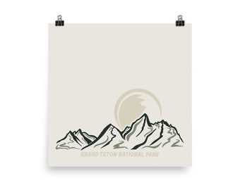 Grand Teton National Park Poster