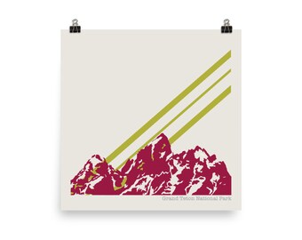Grand Teton  National Park Poster