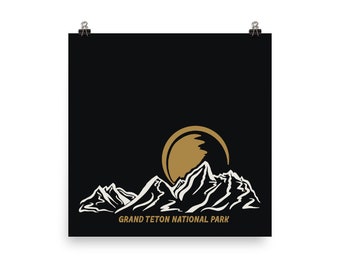Grand Teton National Park Poster