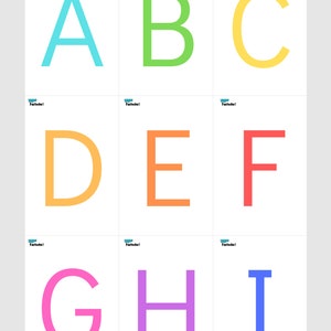Cartes - alphabet