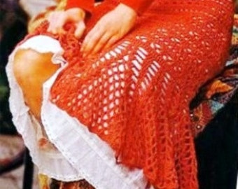 Crochet Skirt Pattern, Ladies, Womens Crochet Clothing Pattern -  Digital Download