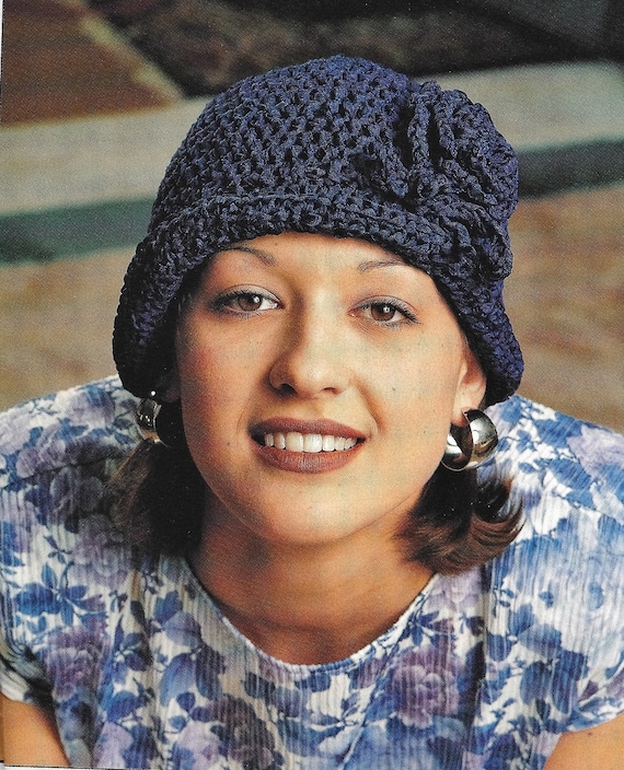 womens crochet cloche hat patterns