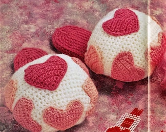 Slipper PATTERN Crochet Heart's Delight Slip-ons Pattern Slippers,  Digital Download