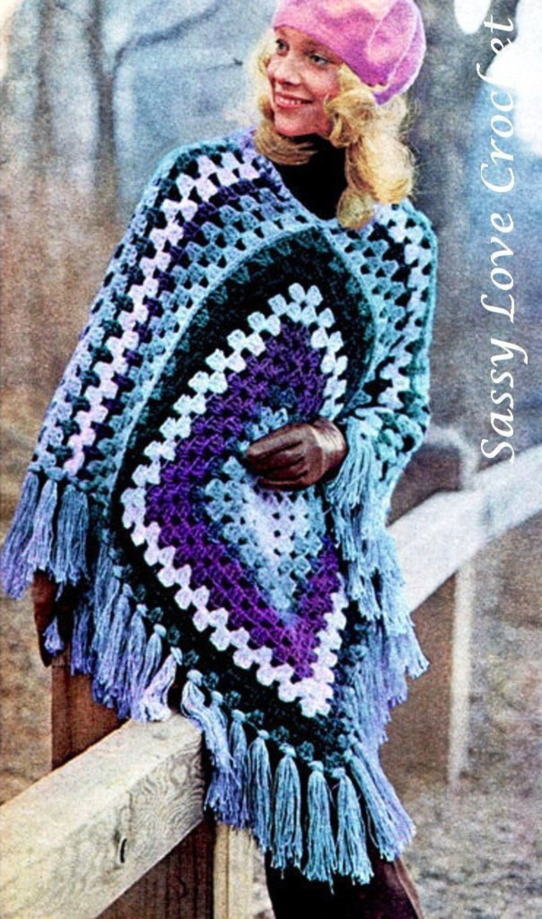 【D&G】Granny square/WOOL crochet Poncho il_1080xN.5303933459_qnn2.jpg