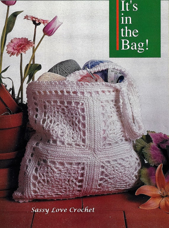 granny square market bag