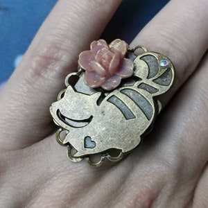 Cheshire cat ring