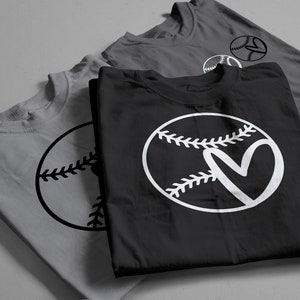 Love Softball / Baseball SVG for Shirts, Gifts, and Prints