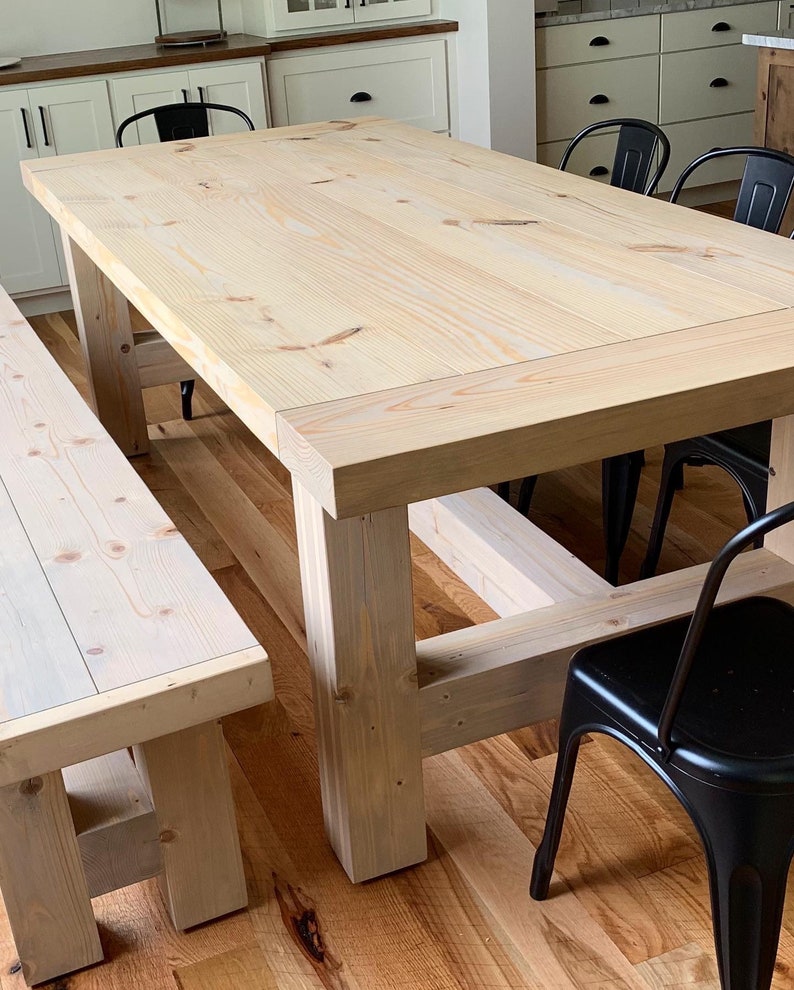 Farmhouse Table Large Farmhouse Table XL Farmhouse Table Etsy