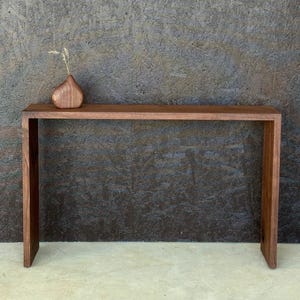 Console Table  | Entryway Table | Industrial Modern Console Table | Shelving | Bookcase