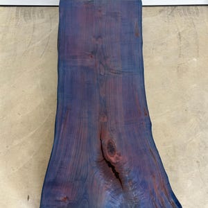 Live Edge Waterfall Coffee Table | Large Coffee Table | Natural Edge Coffee Table