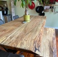 Live Edge Dining Set | Slab Table | Reclaimed Wood Table | Live Edge Table