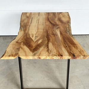 Live Edge Dining Table | Slab Table | Rustic Modern Table | The Rustic Hut