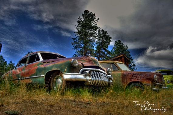 Classic Cars Print 8 X 10 Etsy